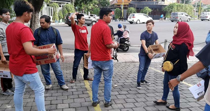 GMNI Banyuwangi Galang Dana untuk Korban Banjir Jakarta