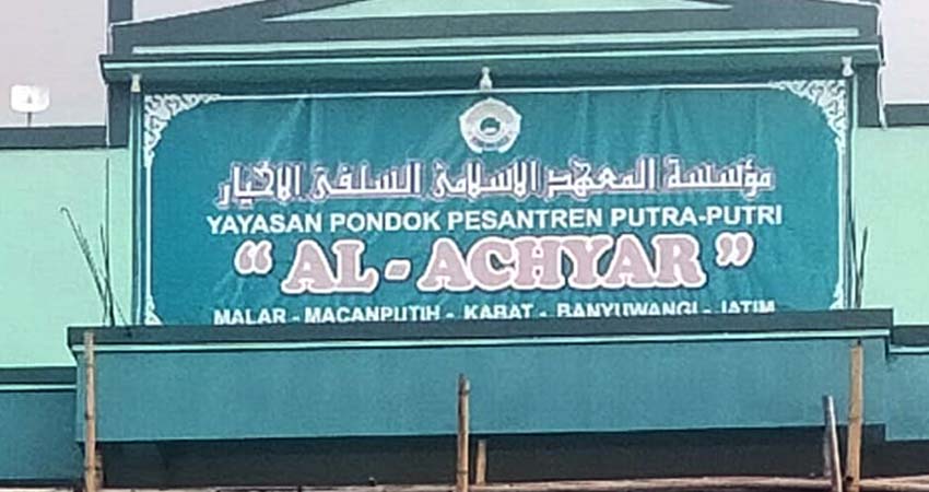 Seminggu Batas Waktu Ponpes Al-Achyar Banyuwangi Harus Bongkar Bangunan Atas DAS